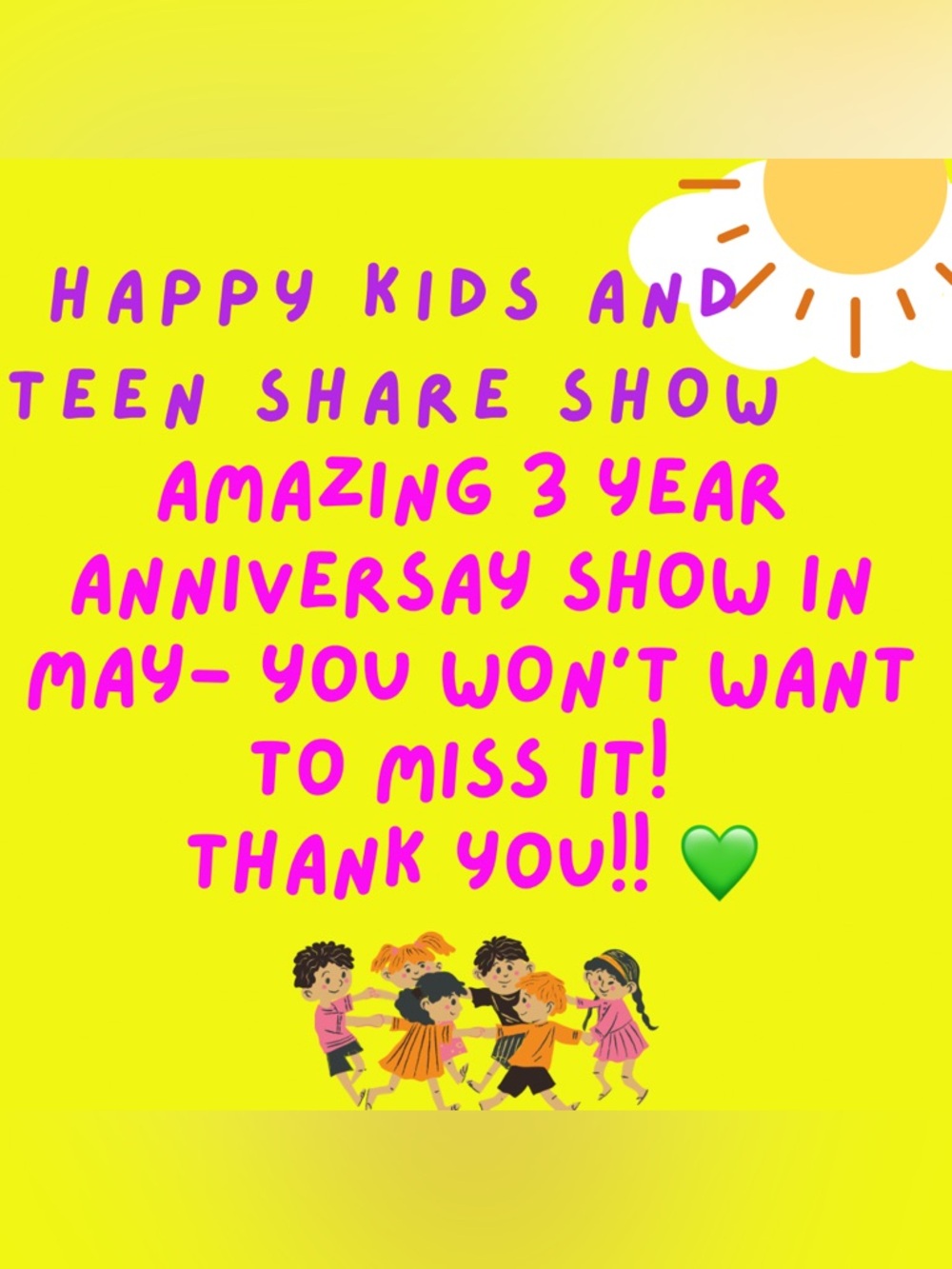 Kids and teen first share show every Thursday! 
Let’s get you what you need! - Picture 5 of 5
